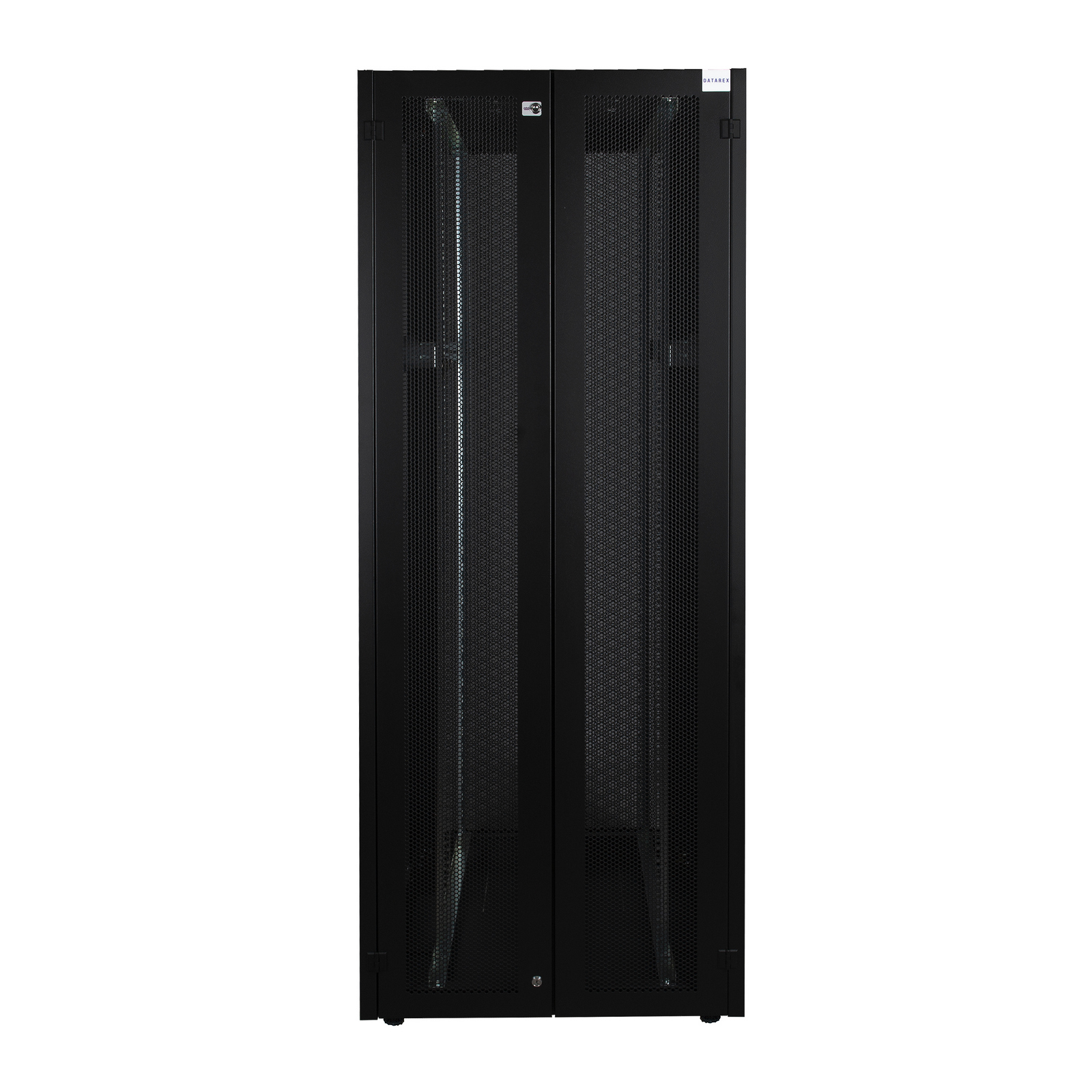 ШКАФ НАПОЛЬНЫЙ, ТЕЛЕКОММУНИКАЦИОННЫЙ 19", 42U 800Х1200, ДВОЙНАЯ ПЕРЕДНЯЯ ДВЕРЬ ПЕРФОРАЦИЯ, ДВОЙНАЯ ЗАДНЯЯ ДВЕРЬ ПЕРФОРИРОВАННАЯ, ЧЕРНЫЙ