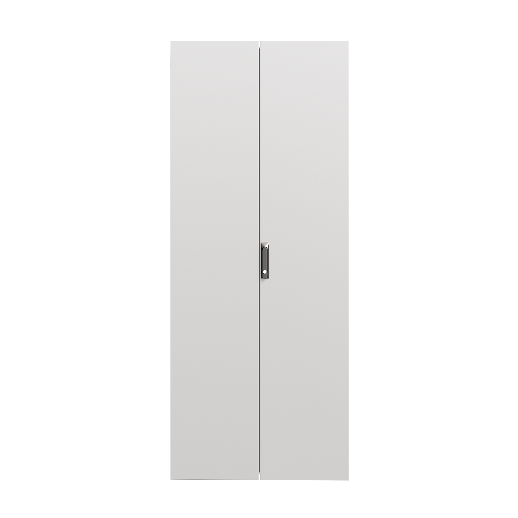 Дверь двойная сплошная IT-CQE 1200x600, RAL7035